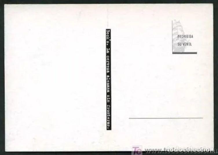 Postales: Alcohol *Beck&acute;s. Take this!* Nueva. - Foto 2
