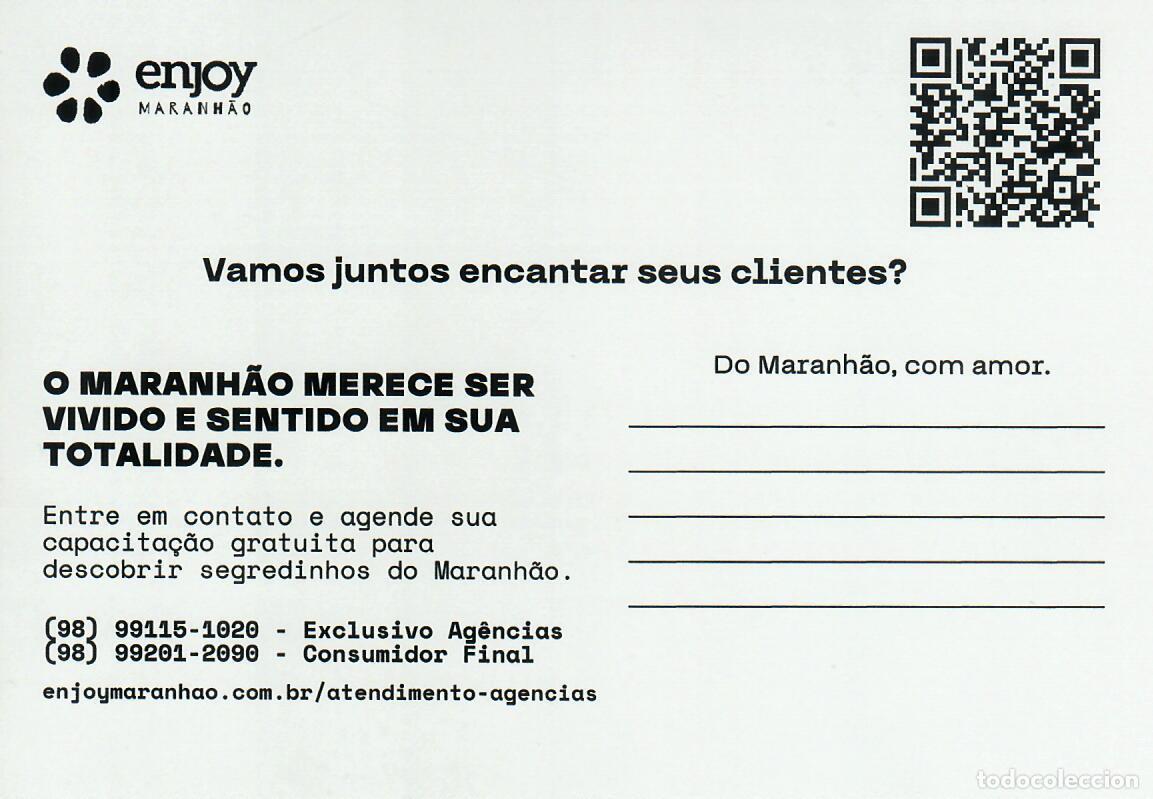 Postales: POSTAL - MARANHAO (BRASIL) - Foto 2