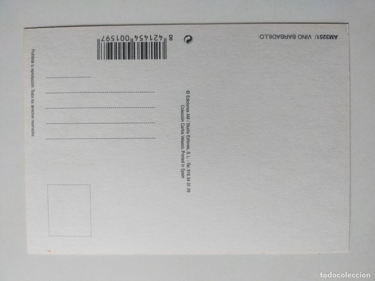 Postales: Postal Publicitaria. BARBADILLO Solear - Colecci&oacute;n: Carlos Velasco. - Foto 2
