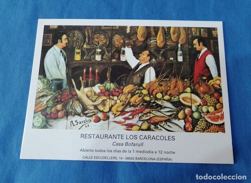 Postales: Postal Restaurante Los caracoles sin circulas - Foto 1