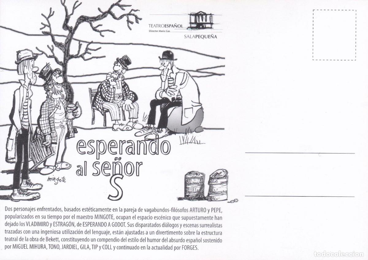 Postales: TEATRO ESPA&Ntilde;OL. ESPERANDO AL SE&Ntilde;OR S - Foto 2