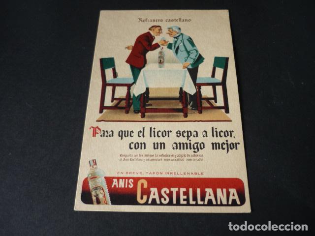 Postales: ANIS CASTELLANA POSTAL PUBLICITARIA - Foto 1