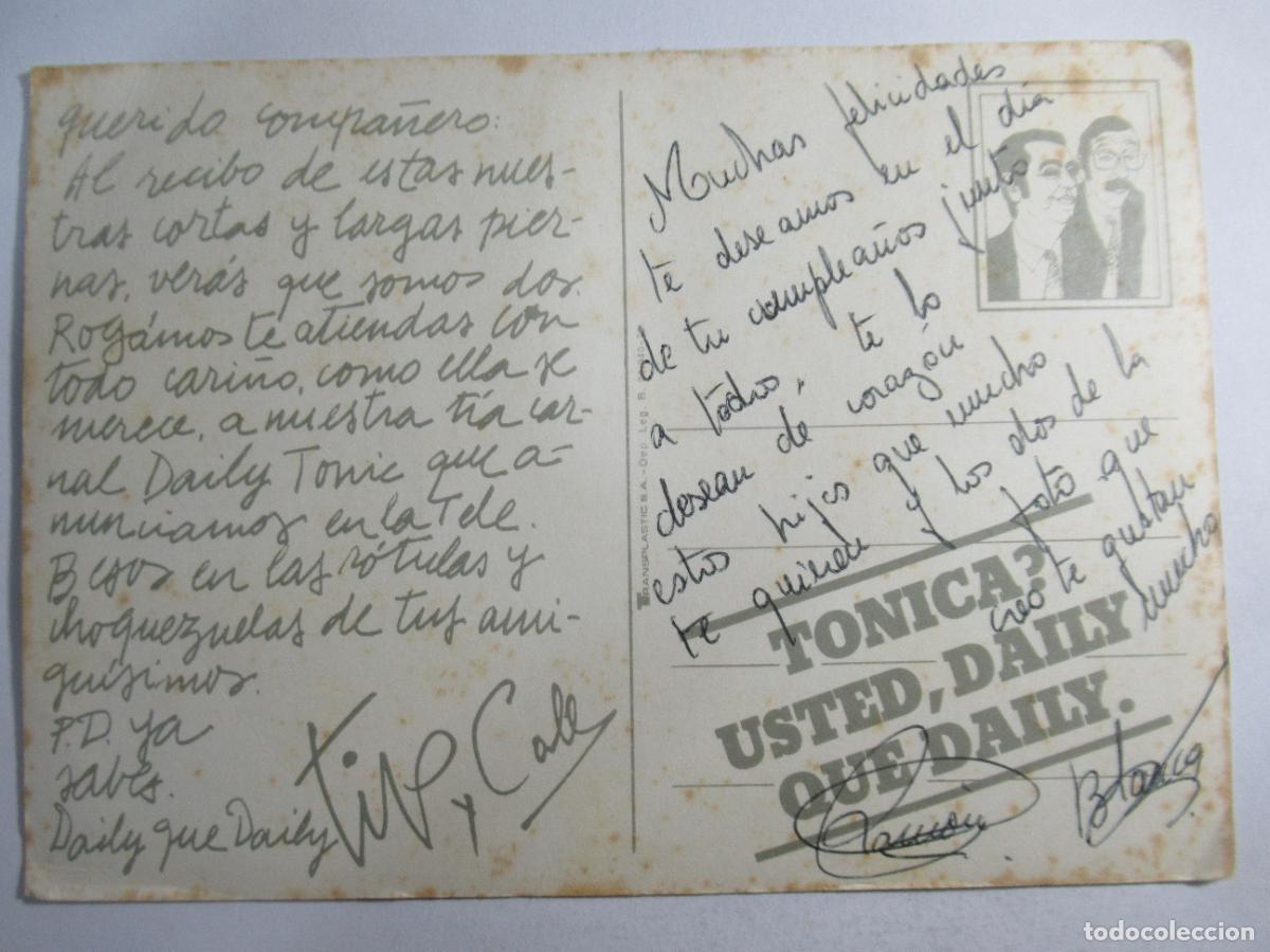Postales: Postal Tip y Coll - Escrita - Foto 2