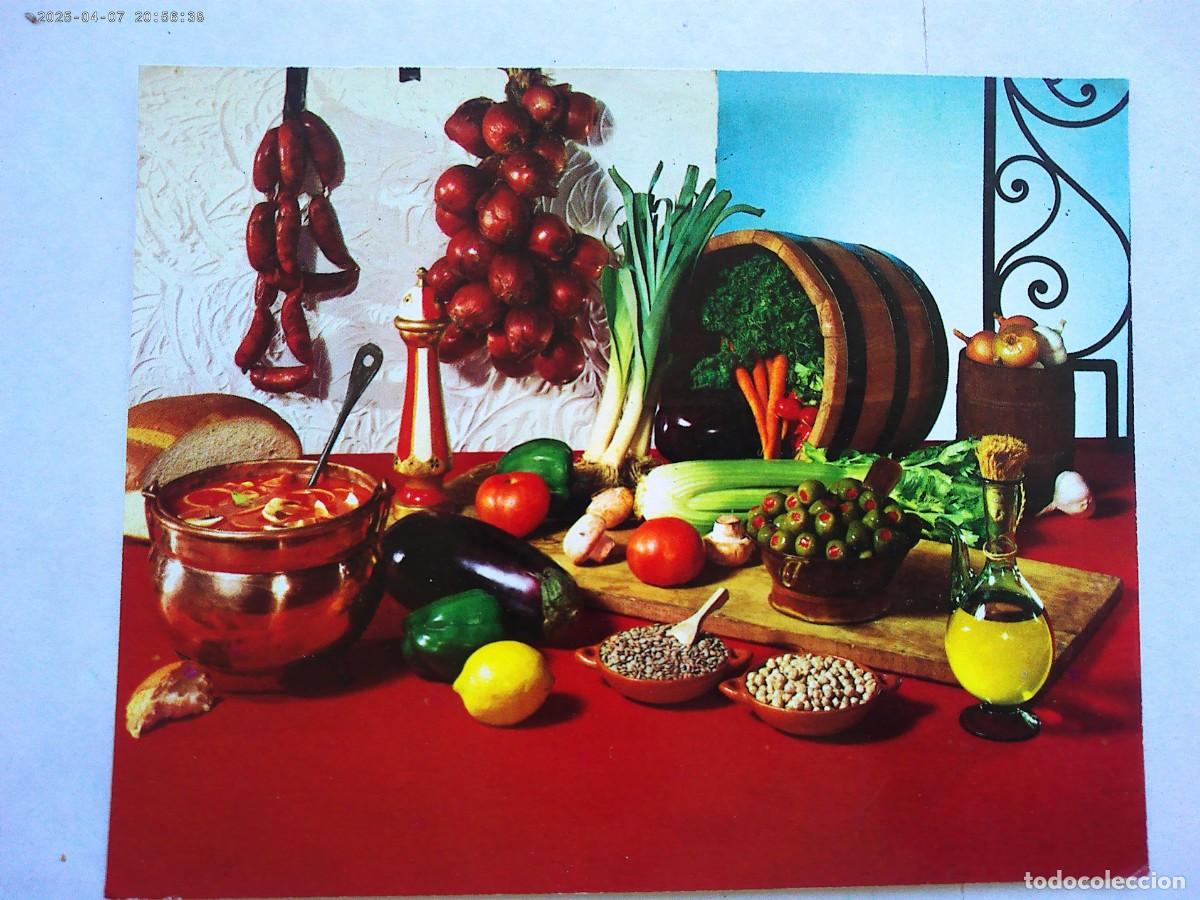 Postales: POSTAL PUBLICITARIA DEL ACEITE DE OLIVA - Foto 1