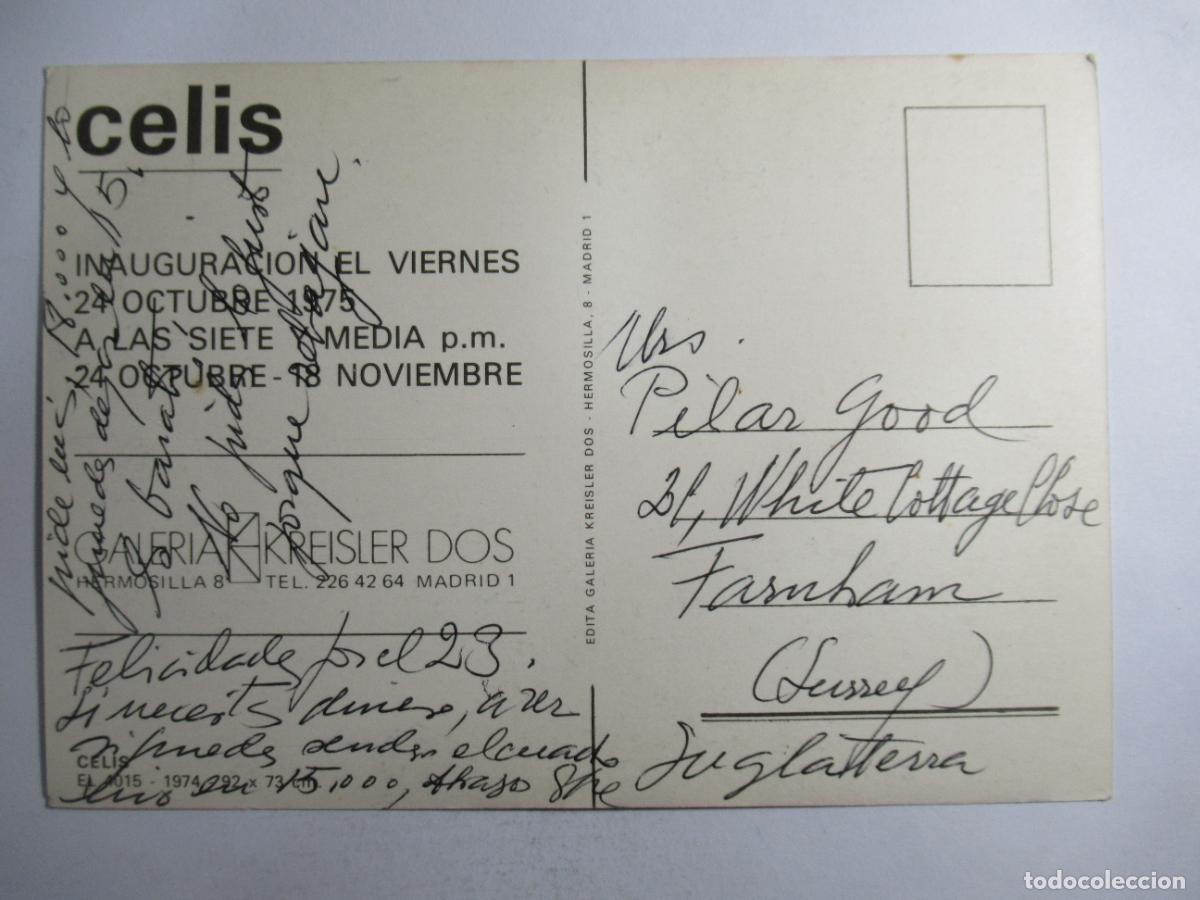 Postales: Celis - Galer&iacute;a Kreisler Dos - Madrid - Foto 2