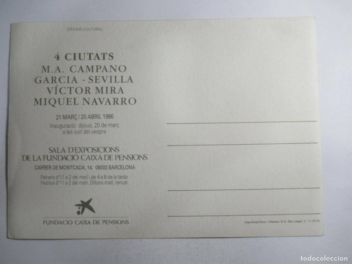 Postales: Sala dExposicions de la Fundaci&oacute; Caixa de Pensions - Barcelona - S/C - Foto 2