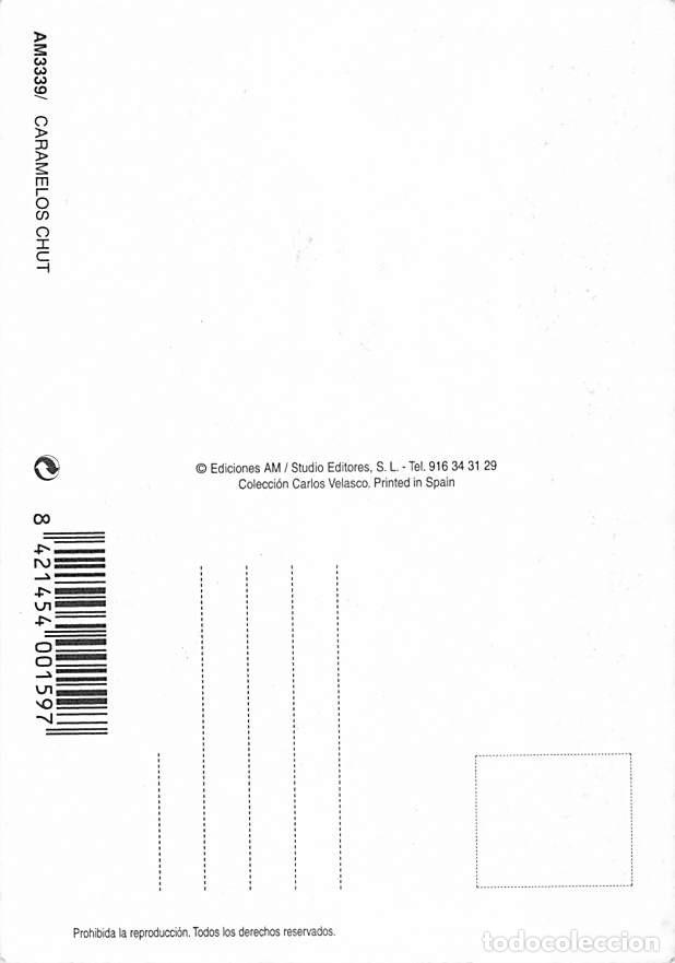 Postales: Postal Publicitaria de Caramelos Chut - Foto 3