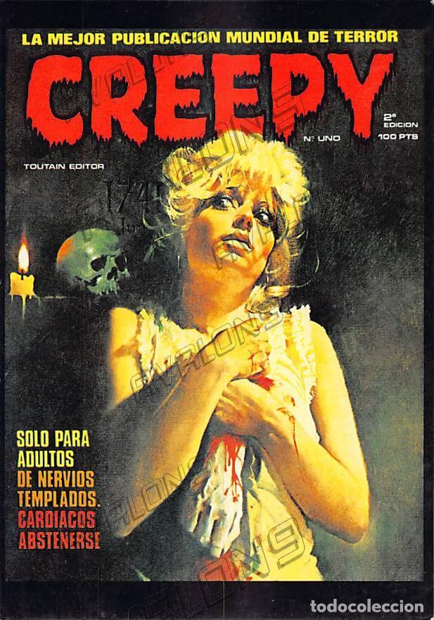 Postales: Postal de Creepy Comic - Sin Circular 1979 - Foto 1
