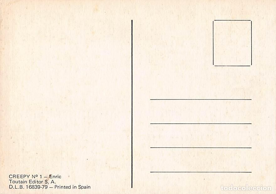 Postales: Postal de Creepy Comic - Sin Circular 1979 - Foto 3