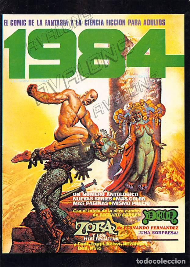 Postales: Postal de C&oacute;mic 1984 - Sin Circular - Foto 1