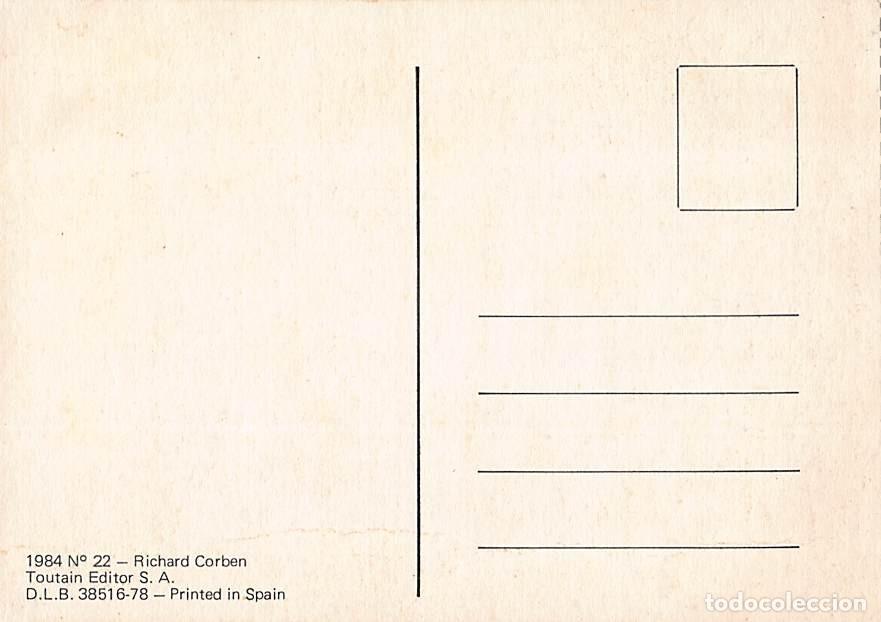 Postales: Postal de C&oacute;mic 1984 - Sin Circular - Foto 3