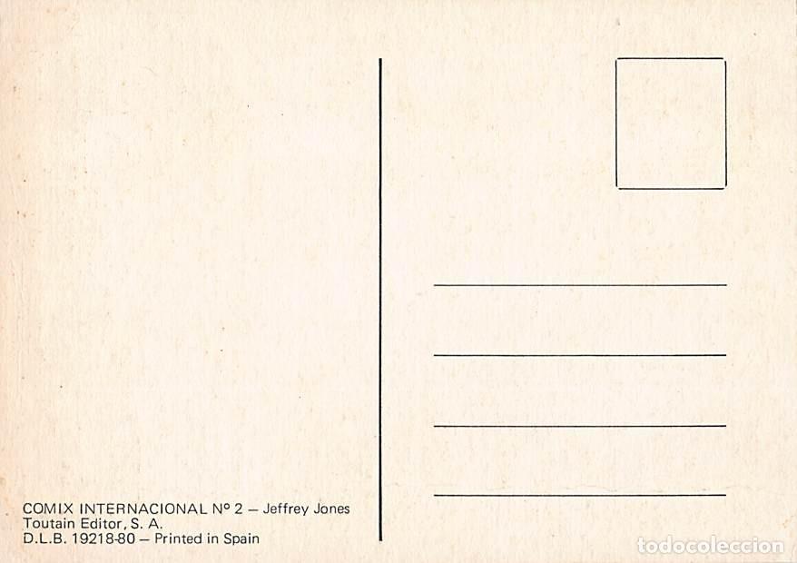 Postales: Postal del C&oacute;mic Comix Internacional - 1980 - Foto 3