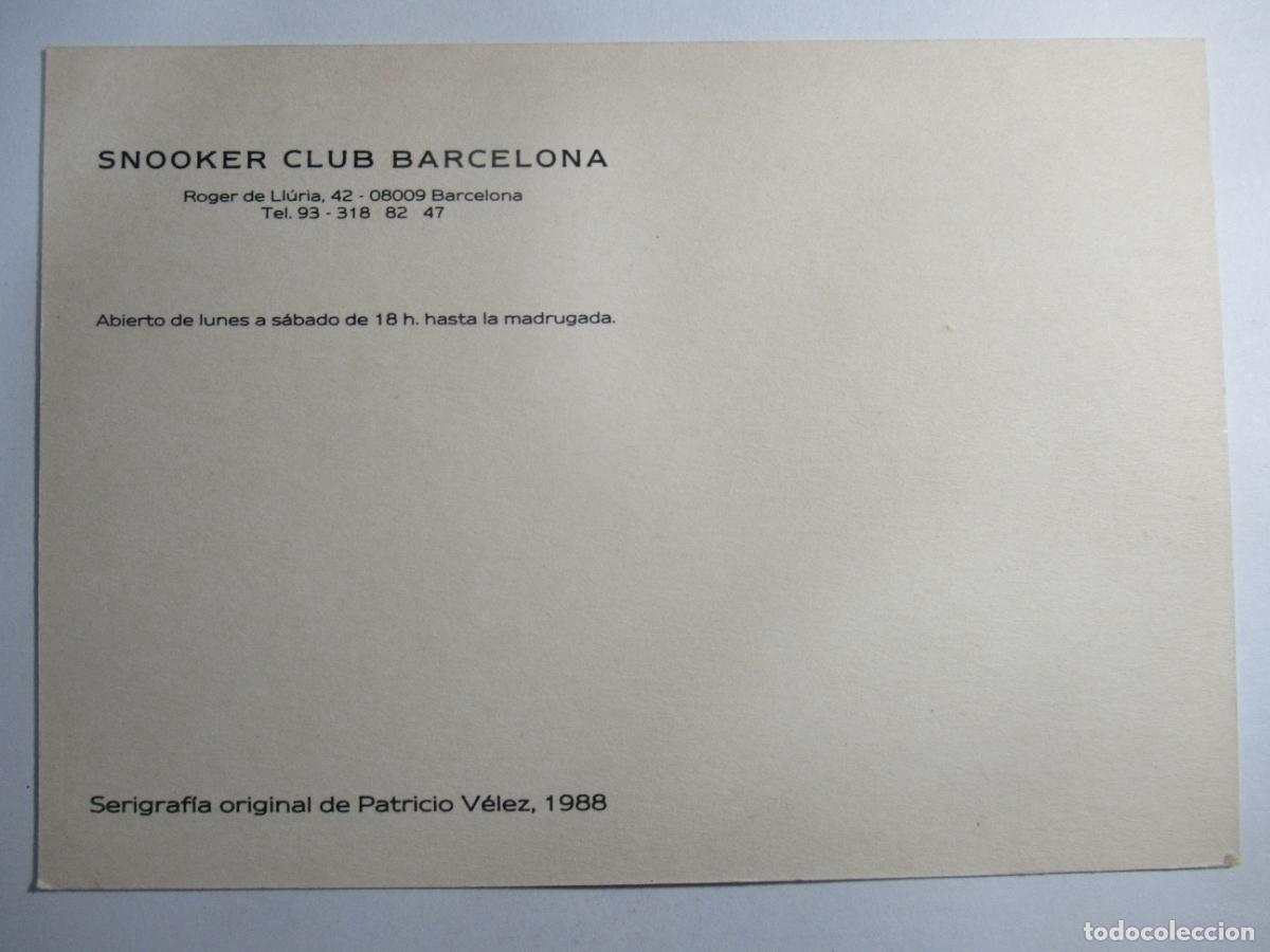 Postales: Snooker Club Barcelona - Foto 2