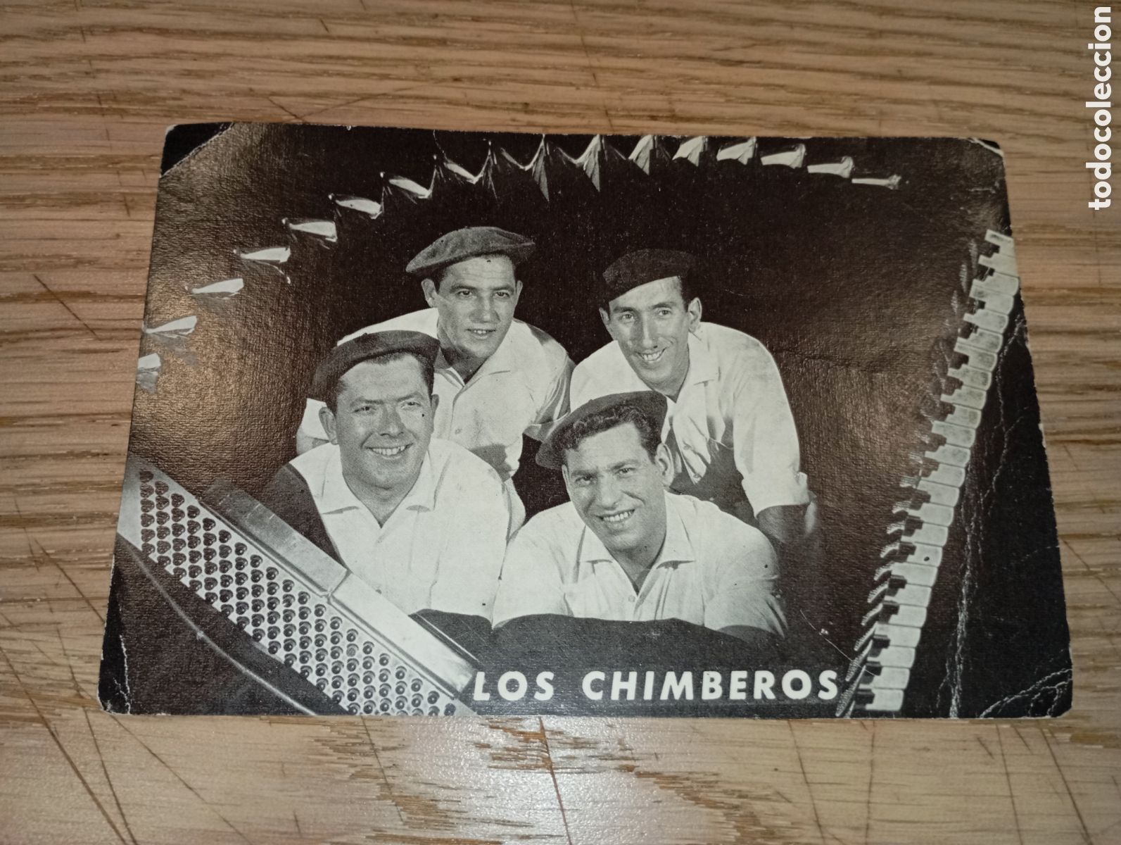 Postales: LOS CHIMBEROS - DISCOS ZAFIRO - OCTAVIO, F&Eacute;LEZ Y CIA., S.A. MADRID