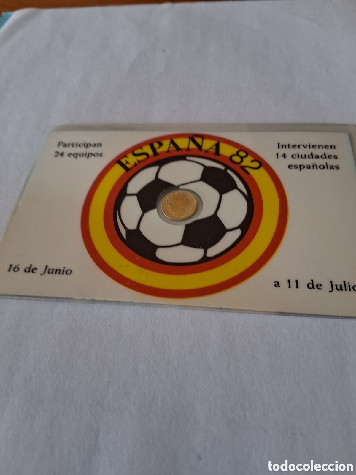 Postales: VALENCIA CF. ESPA&Ntilde;A 82 - Foto 4