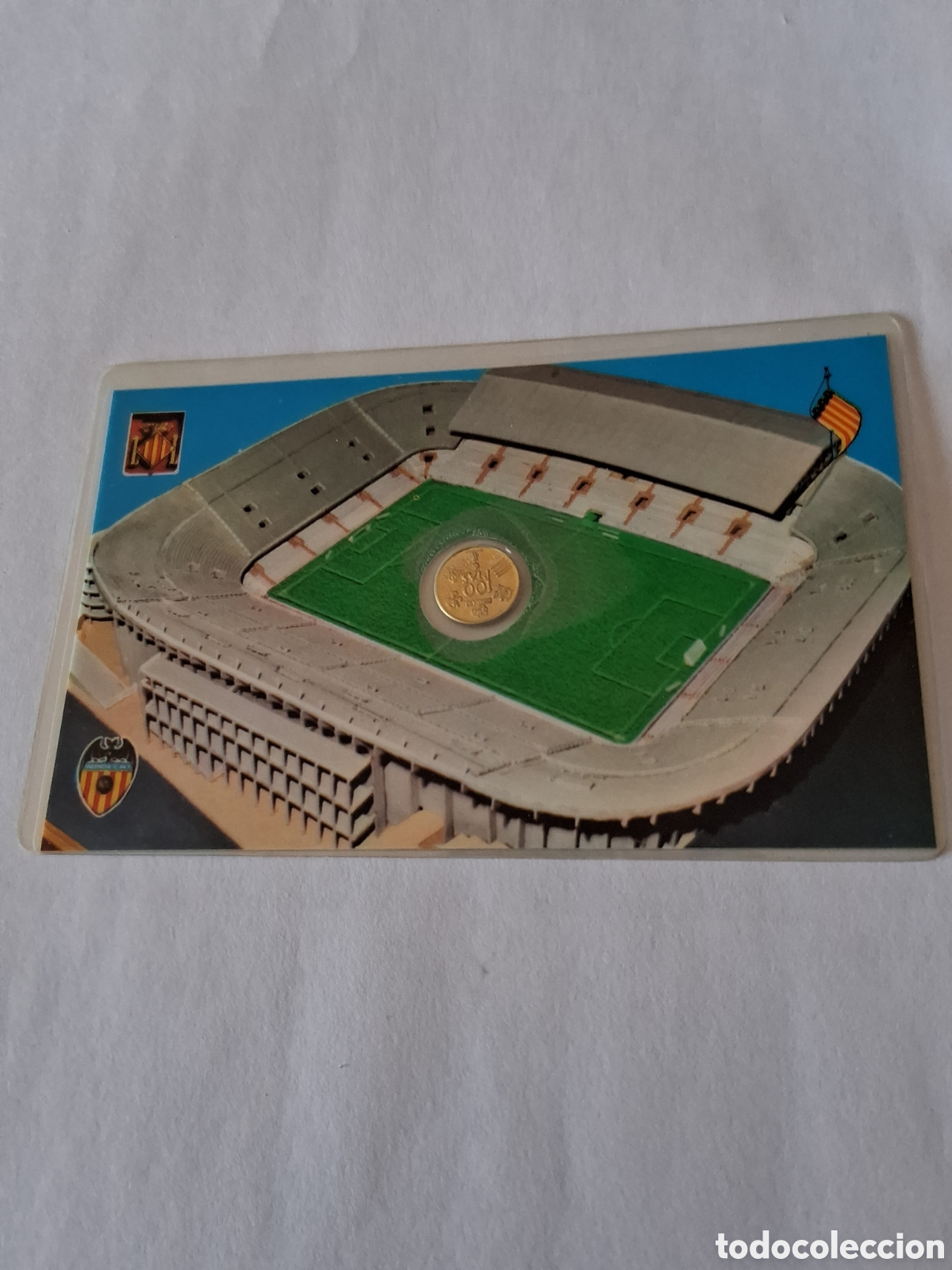 Postales: VALENCIA CF. ESPA&Ntilde;A 82 - Foto 1