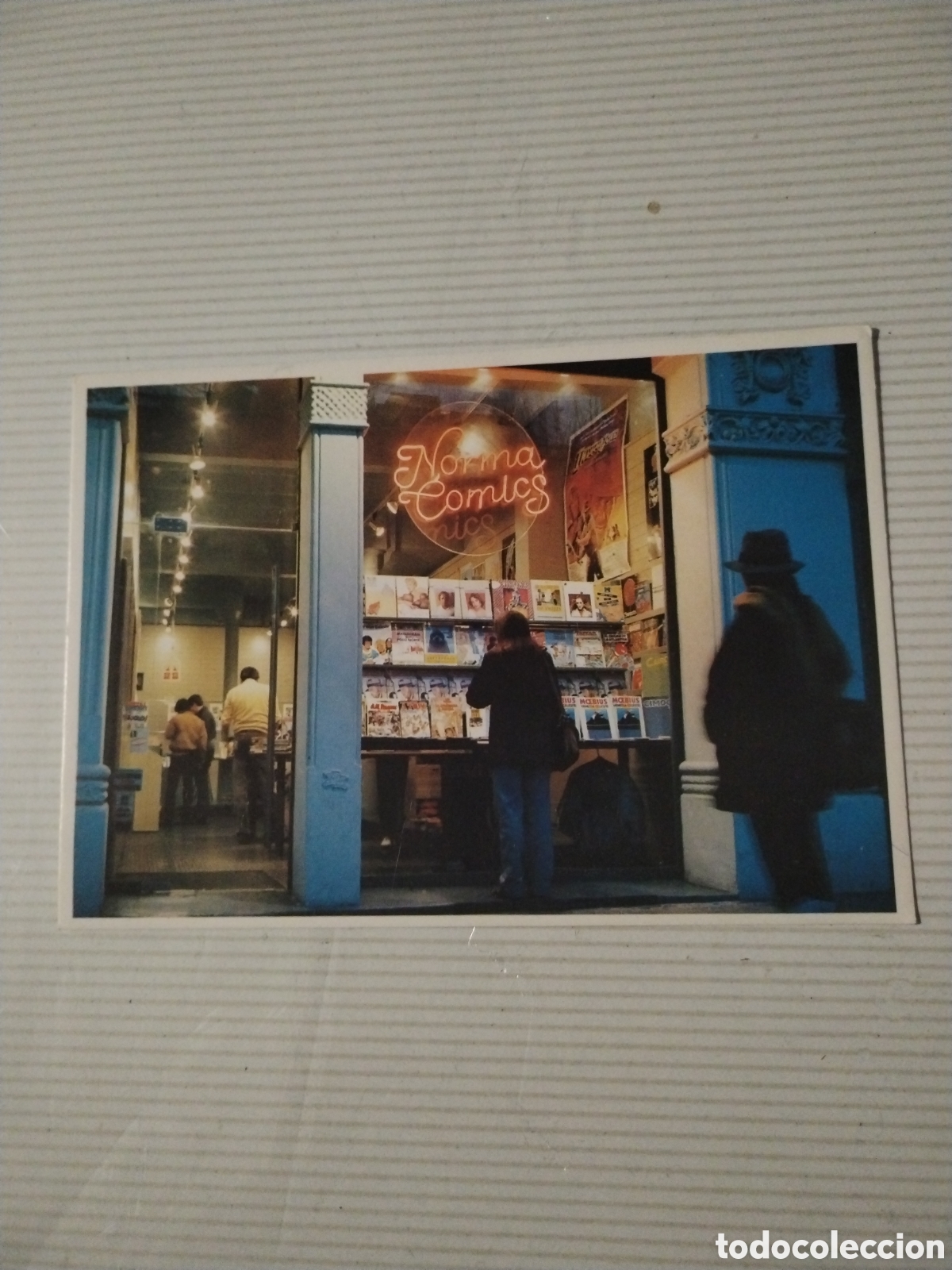Postales: Postal tienda Norma Comics Barcelona - Foto 1