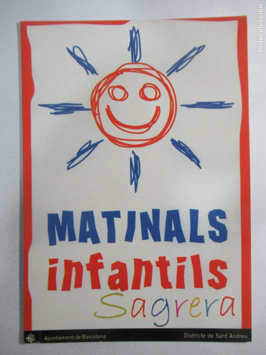 Postales: Barcelona - Sagrera - Matinals Infantils