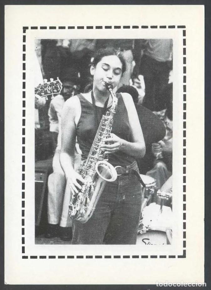 Cartoline: Expo: *Jorge Ramos Caro - Canci&oacute;n Triste de Jazz* Harlem Jazz Club, Barcelona 1989.