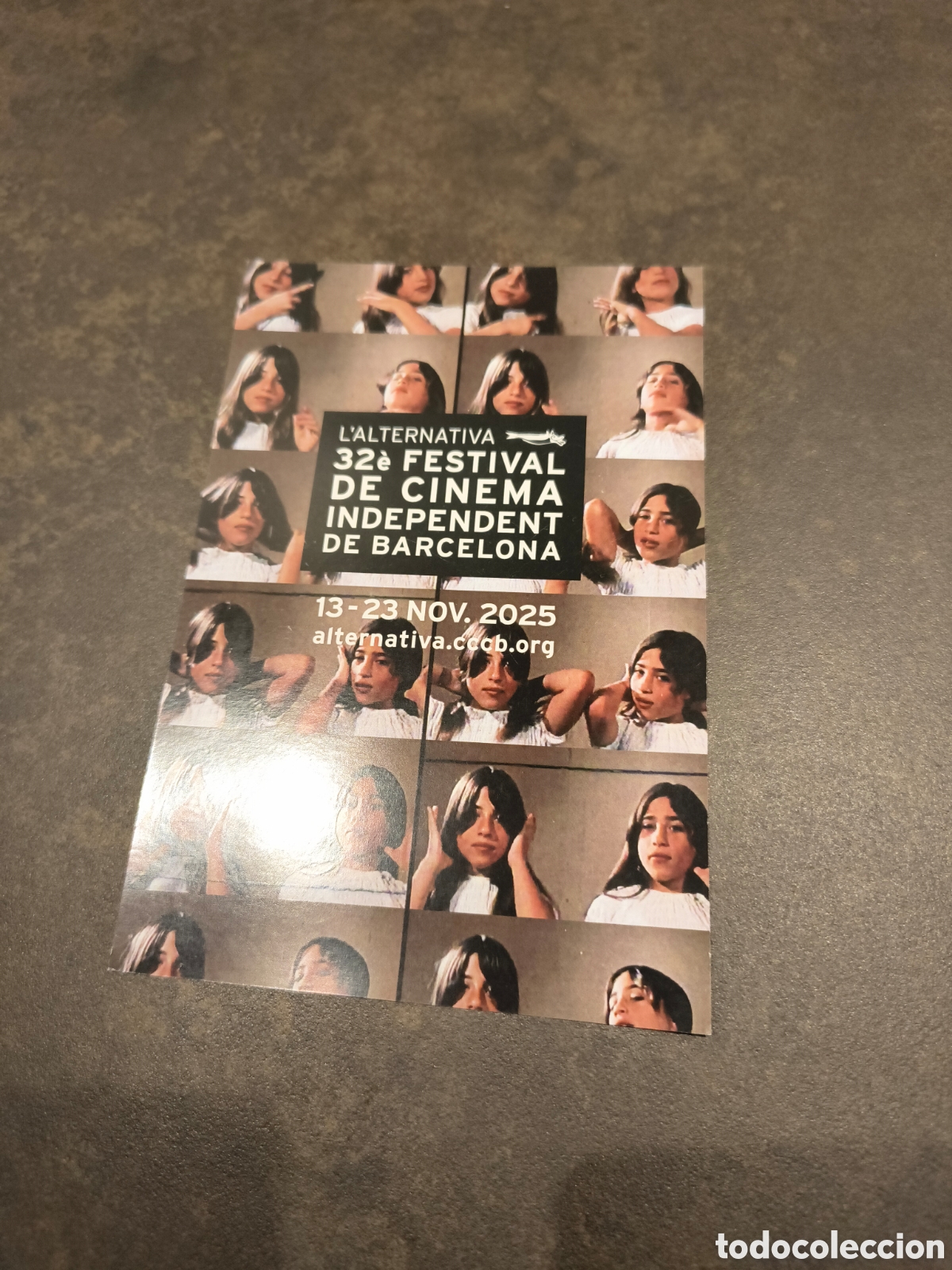 Postales: SIMIL POSTAL 32 FESTIVA DE CINEMA INDEPENDENT BARCELONA 2025