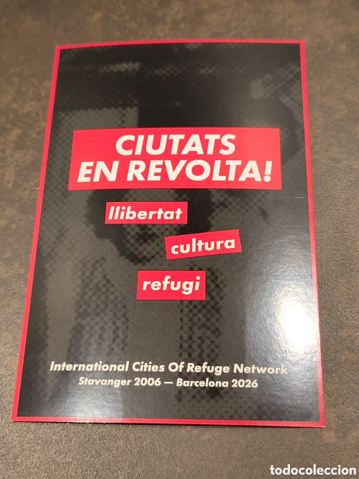 Postales: SIMIL POSTAL CIUTATS EN REVOLTA - Foto 1