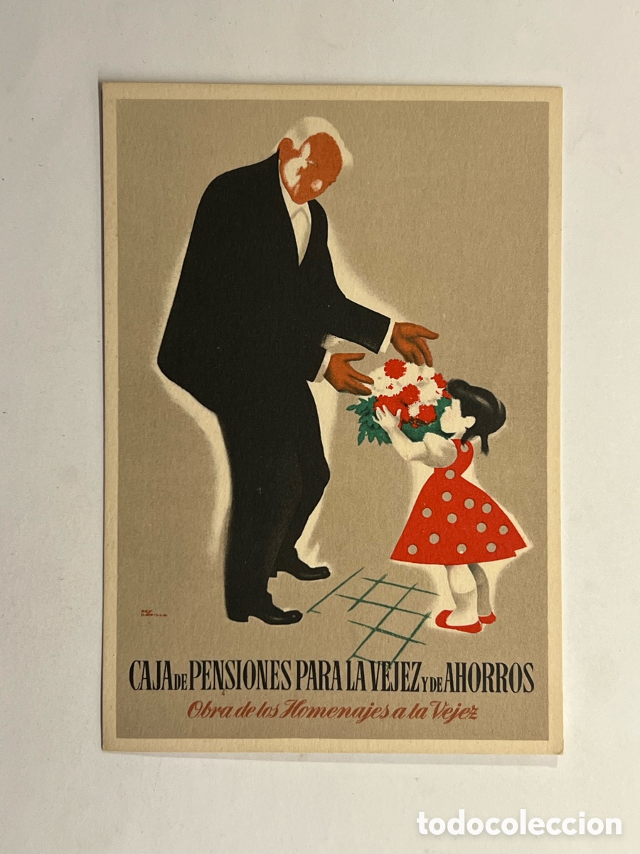 Postales: Caja de pensiones para la vejez y de ahorros de Catalu&ntilde;a y Baleares.