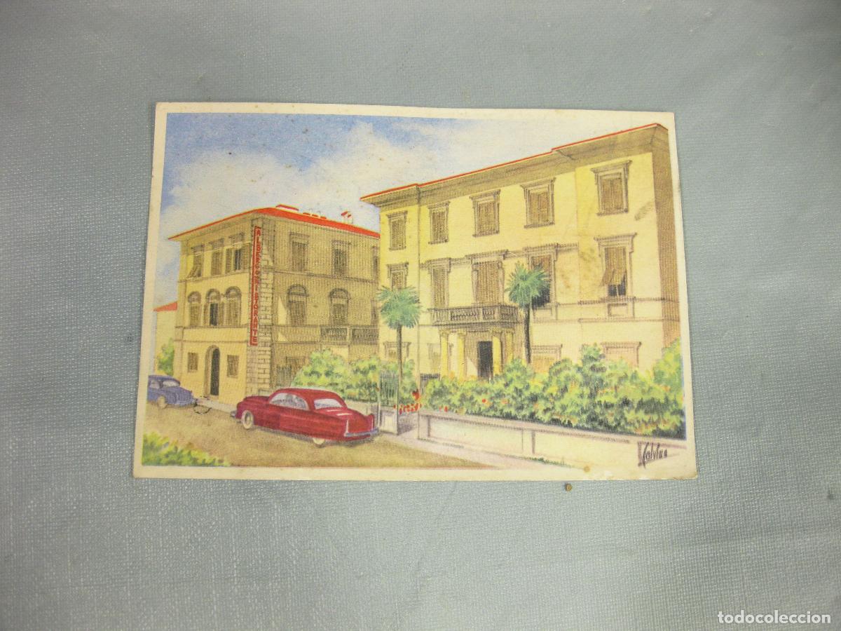 Postales: TARJETA POSTAL PUBLICITARIA DE ALBERGO RISTORANTE CHIUSARELLI. SIENA. CARTOLINA POSTALE