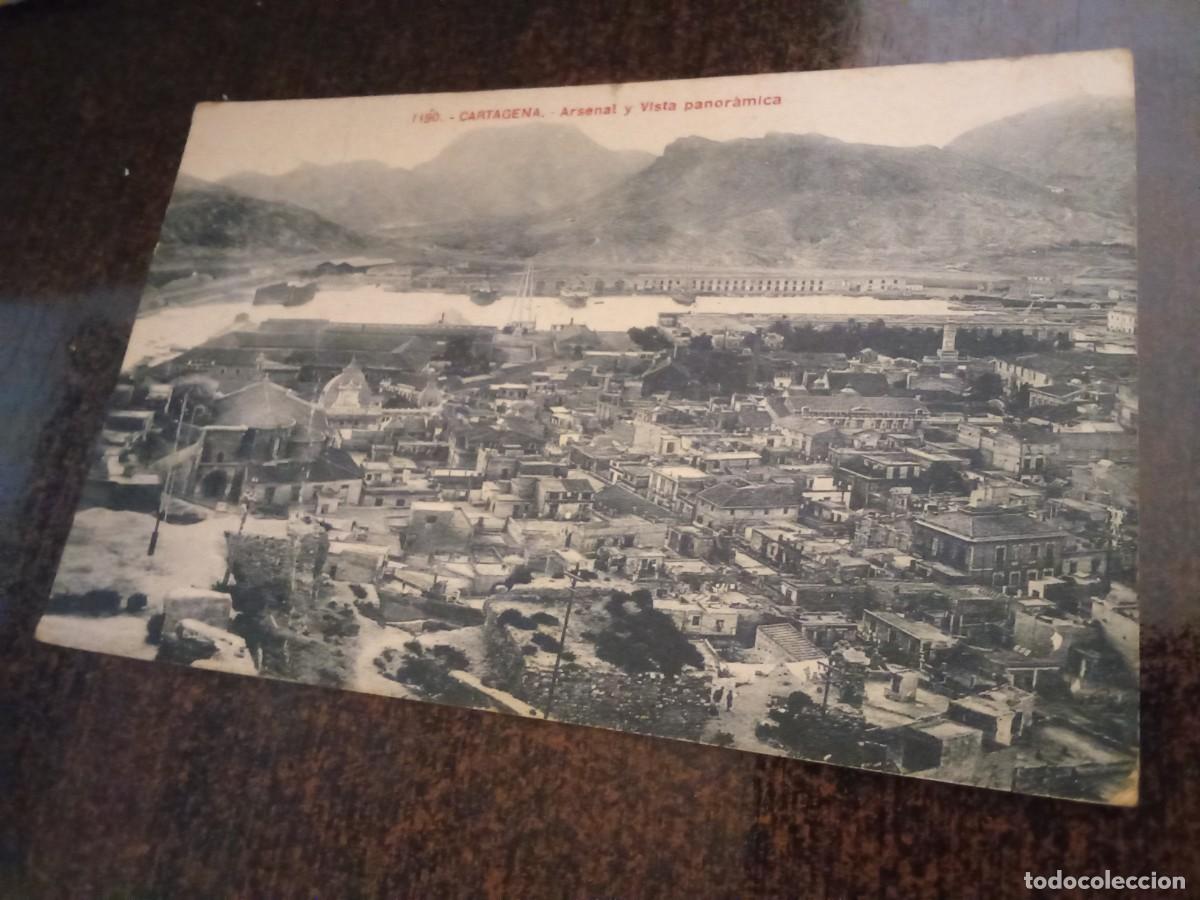 Postales: Cartagena.Arsenal y vista panoramica.