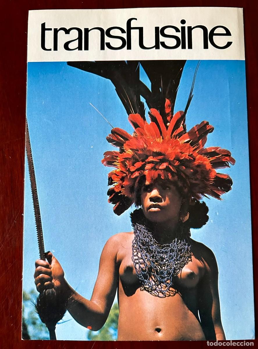Postales: VER MUNDO 3 - ABORIGEN AUSTRALIANA AUSTRALIA - TRANSFUSINE 1977