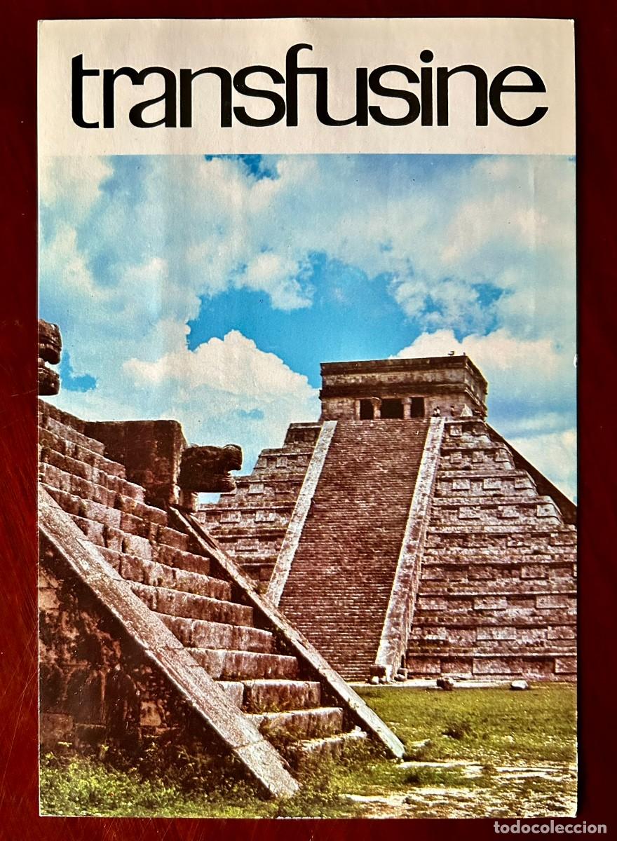 Postales: VIDA MILENARIA 5 - RUINAS DE CHICHEN ITZA - M&Eacute;XICO - TRANSFUSINE 1977