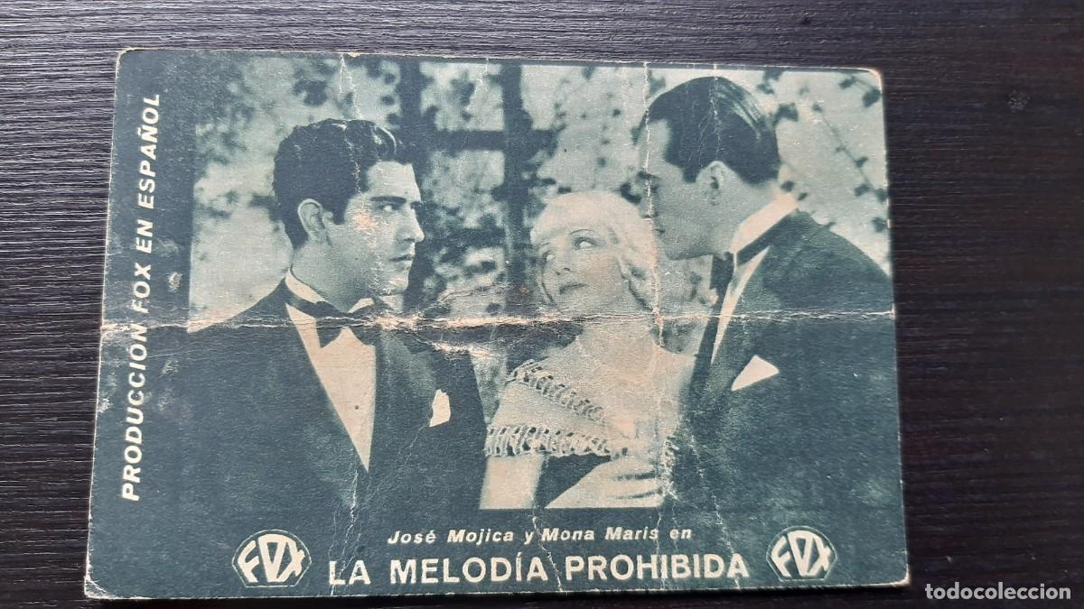 Postales: Postal Anuncio pel&iacute;culas antiguas / Vintage