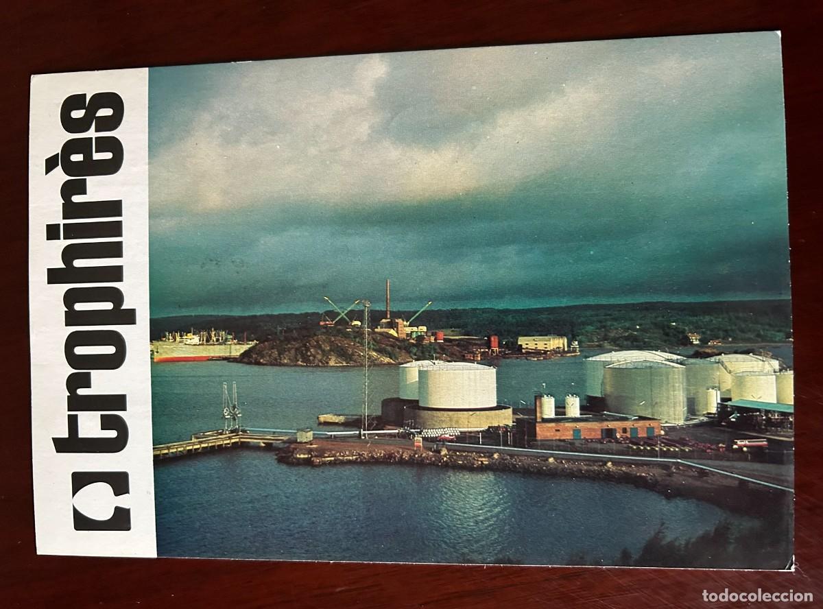 Postales: LUCHA CONTRA LA CONTAMINACI&Oacute;N - DEP&Oacute;SITOS DE GAS PROPANO EN SUECIA - TROPHIR&Egrave;S 1976