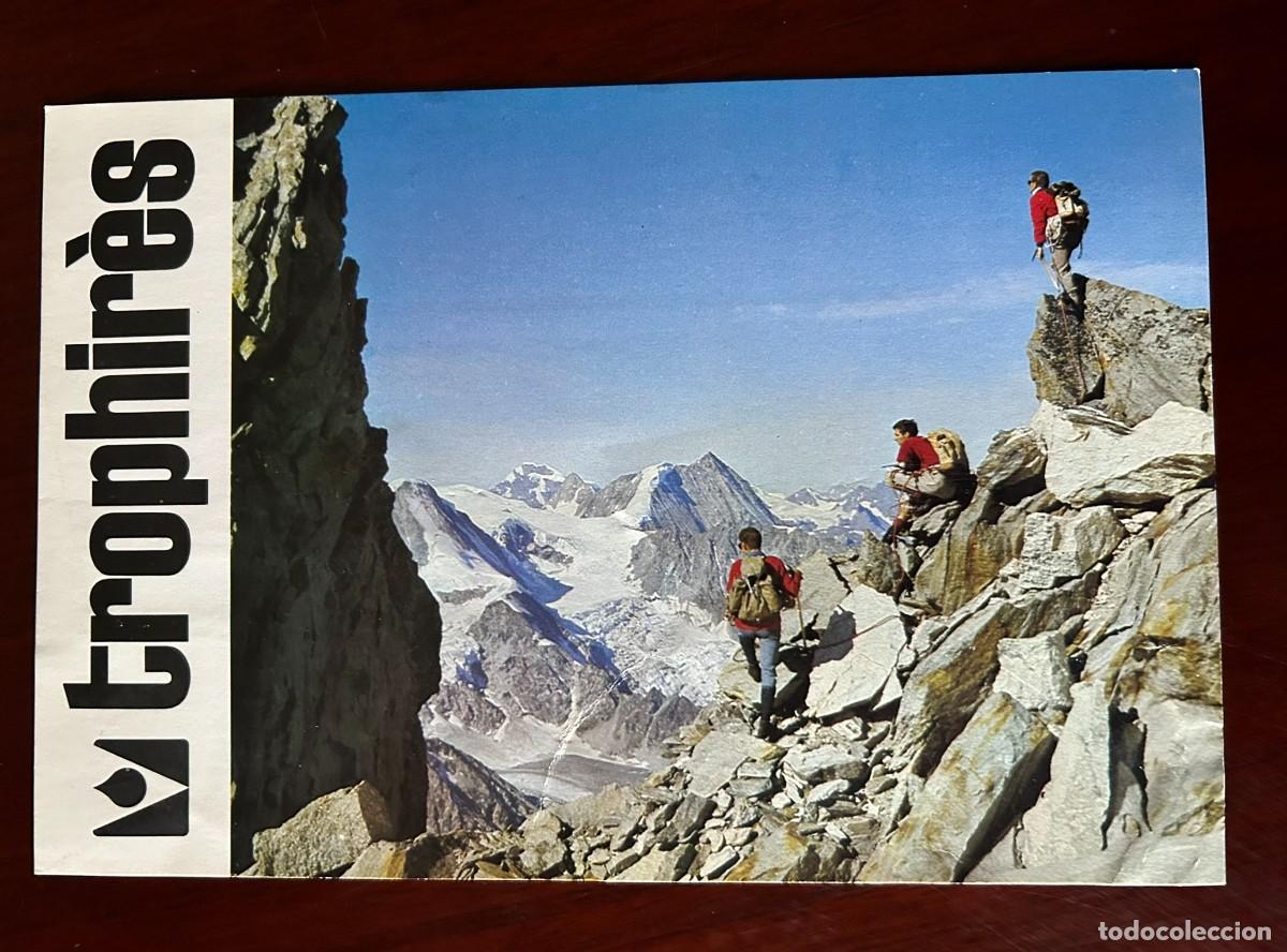 Postales: LUCHA CONTRA LA CONTAMINACI&Oacute;N - CONTACTO CON LA NATURALEZA - ALPINISMO - TROPHIR&Egrave;S 1976