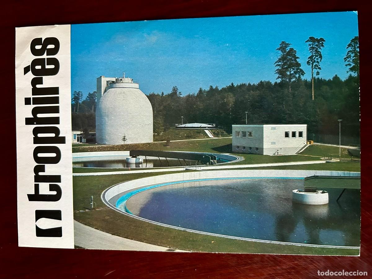 Postales: LUCHA CONTRA LA CONTAMINACI&Oacute;N - PLANTA DEPURADORA DE AGUA EN ALEMANIA - TROPHIR&Egrave;S 1976