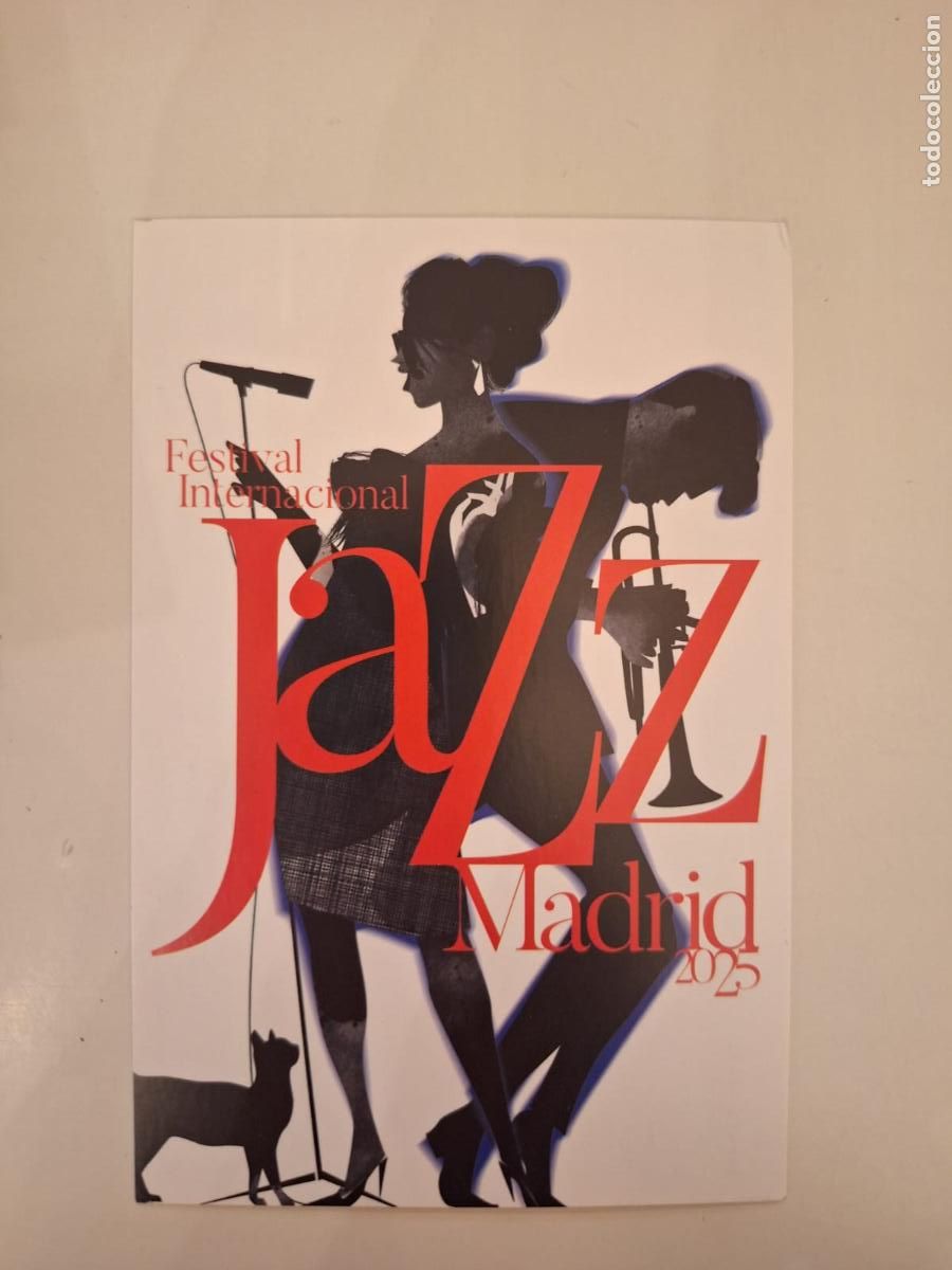 Postales: Postal Festival Internacional Jazz Madrid 2025 Fern&aacute;n G&oacute;mez CentroCentro Conde Duque