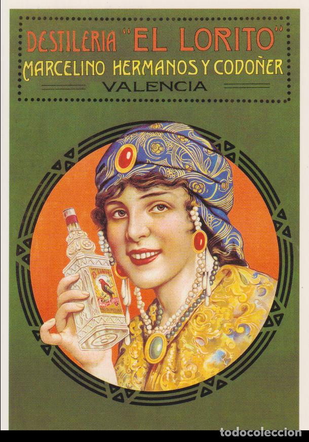 Postales: POSTAL PUBLICITARIA CARTELES DESTILERIA EL LORITO &ndash; EDICIONES AM AM1694 &ndash; S/C