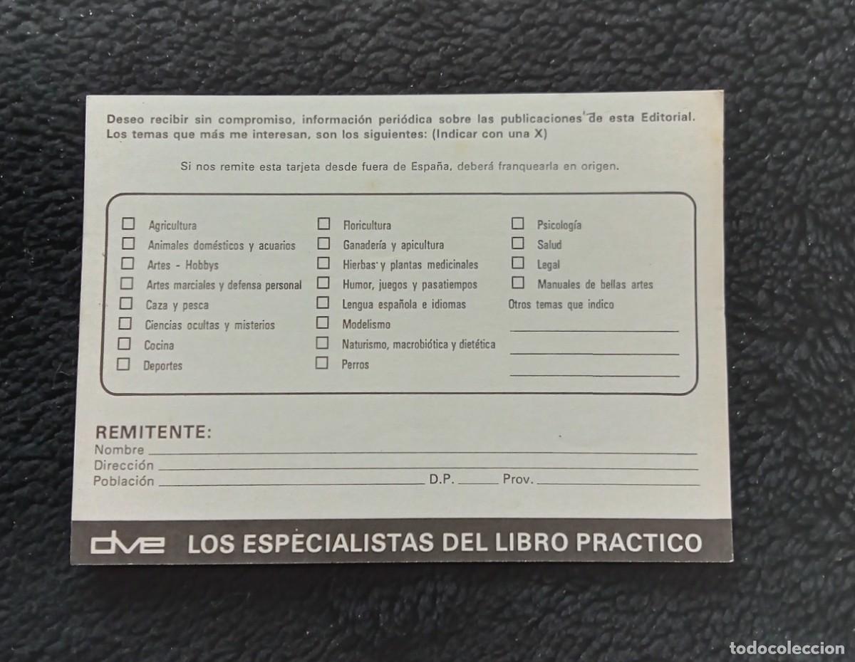 Postales: RESPUESTA COMERCIAL. TARJETA POSTAL. EDITORIAL DE VECCHI. SIN ESCRIBIR. - Foto 2