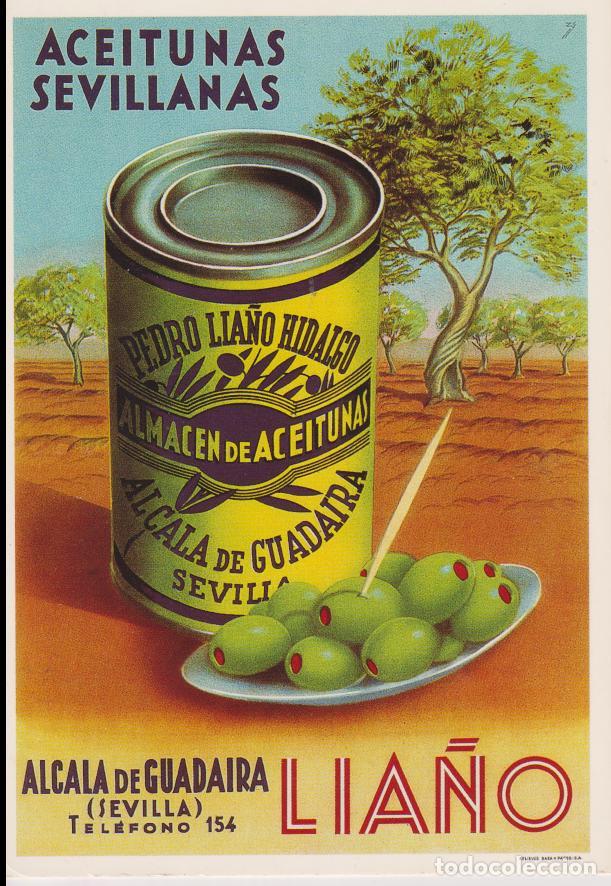 Postales: POSTAL PUBLICITARIA CARTELES LIA&Ntilde;O &ndash; EDICIONES AM 2881 &ndash; S/C