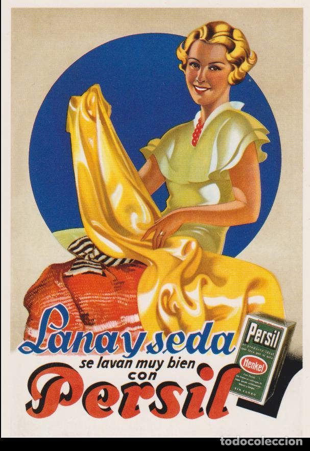 Postales: POSTAL PUBLICITARIA CARTELES PERSIL &ndash; EDICIONES AM N&ordm;2919 &ndash; S/C