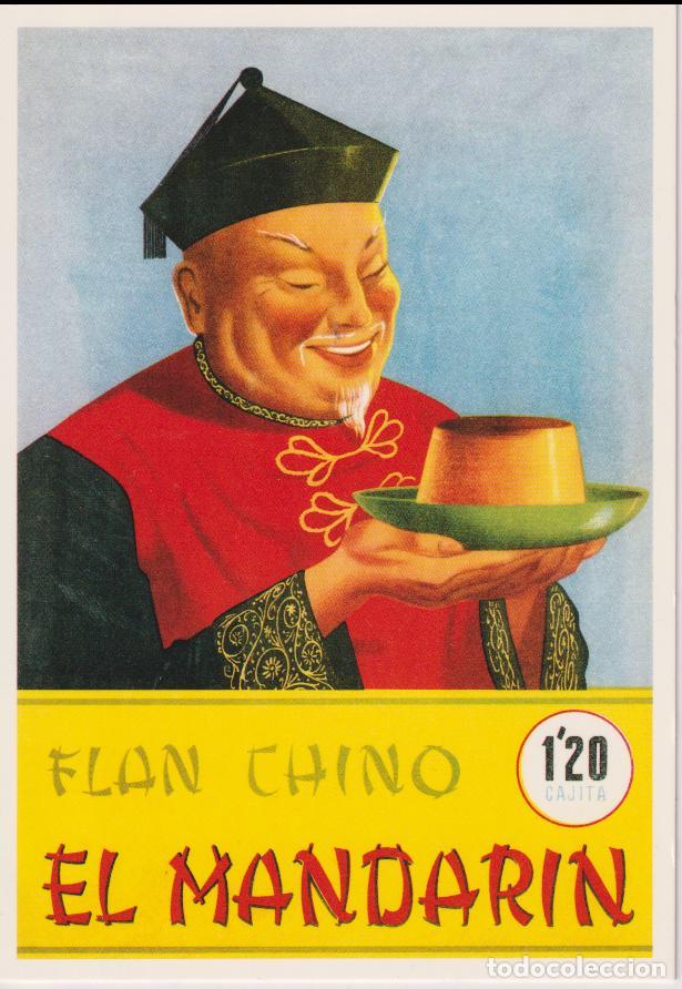 Postales: POSTAL PUBLICITARIA CARTELES FLAN CHINO EL MANDAR&Iacute;N &ndash; EDICIONES AM AM3305 &ndash; S/C