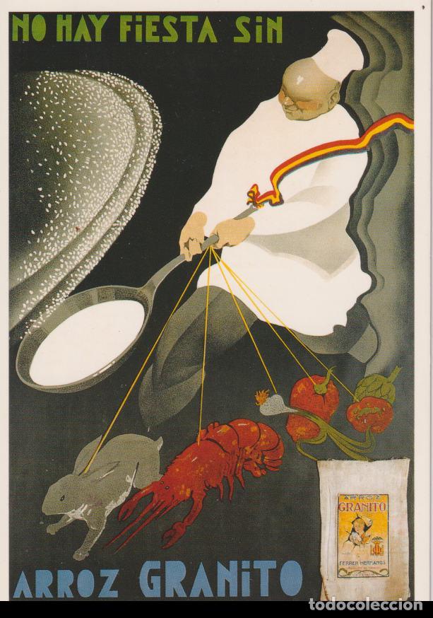 Postales: POSTAL PUBLICITARIA CARTELES ARROZ GRANITO &ndash; EDICIONES AM 2923 &ndash; S/C