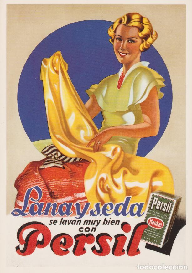 Postales: POSTAL PUBLICITARIA CARTELES PERSIL &ndash; EDICIONES AM 2919 &ndash; S/C