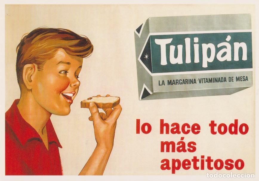 Postales: POSTAL PUBLICITARIA CARTELES MARGARINA TULIP&Aacute;N &ndash; EDICIONES AM AM753 &ndash; S/C