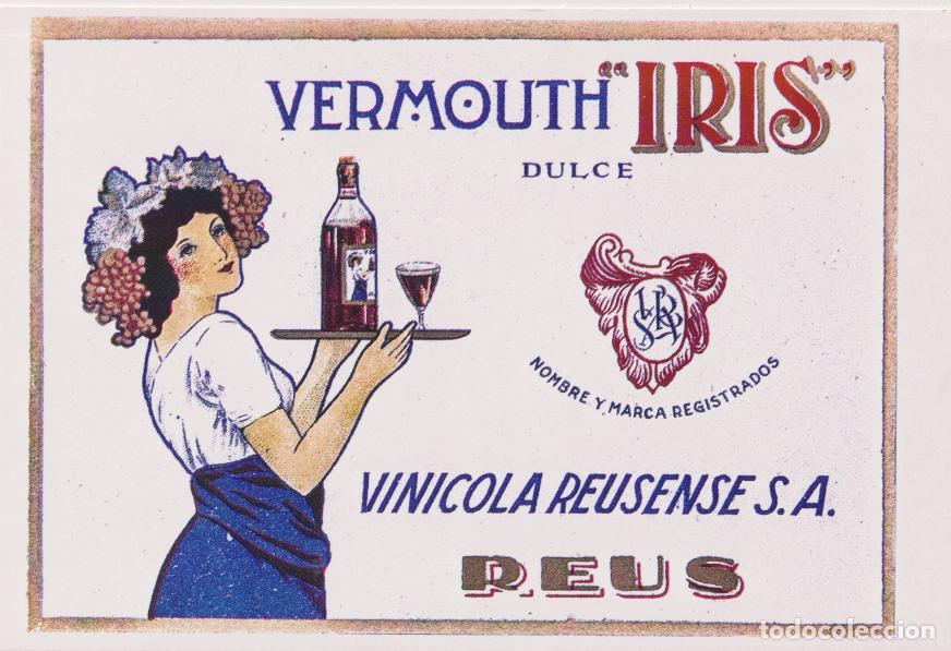 Postales: POSTAL PUBLICITARIA ETIQUETAS VERMOUTH DE REUS &ndash; SERIE A 4/4
