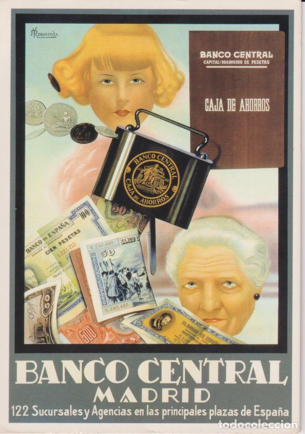 Postales: POSTAL PUBLICITARIA CARTELES BANCO CENTRAL &ndash; EDICIONES AM 133 &ndash; S/C