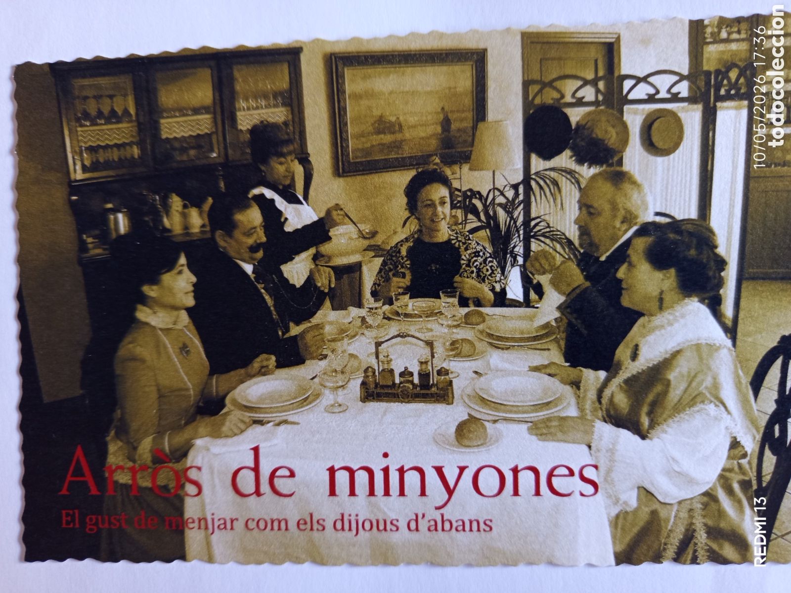 Postales: Arr&ograve;z de minyones. Catalu&ntilde;a
