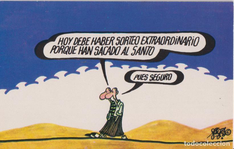 Postales: POSTAL LOTERIA &ndash; DIBUJOS HUMOR&Iacute;STICOS &ndash; FORGES &ndash; SERIE G N&ordm;1 &ndash; S/C