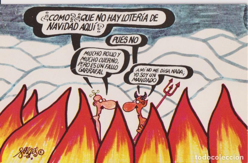 Postales: POSTAL LOTERIA &ndash; DIBUJOS HUMOR&Iacute;STICOS &ndash; FORGES &ndash; SERIE G N&ordm;2 &ndash; S/C
