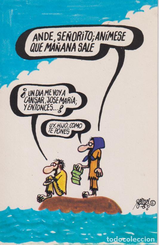 Postales: POSTAL LOTERIA &ndash; DIBUJOS HUMOR&Iacute;STICOS &ndash; FORGES &ndash; SERIE G N&ordm;5 &ndash; S/C