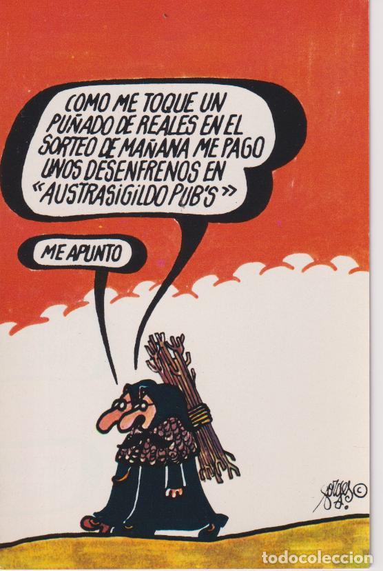 Postales: POSTAL LOTERIA &ndash; DIBUJOS HUMOR&Iacute;STICOS &ndash; FORGES &ndash; SERIE G N&ordm;7 &ndash; S/C
